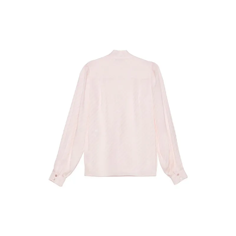 Givenchy Striped Pussybow Blouse-1