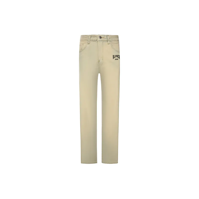 COOLALPACA Jeans Unisex Yellow Mud Denim-1