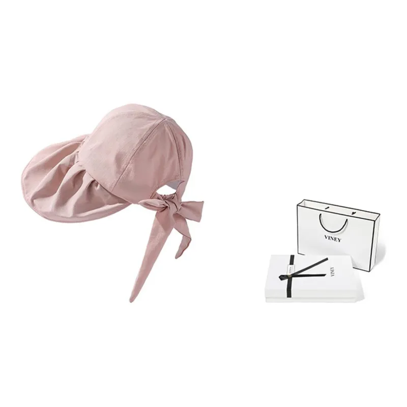 VINEY Polyester Sun Protection Hats Women's-3