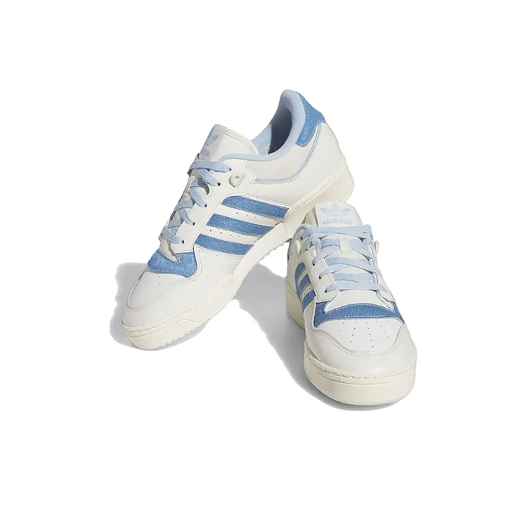 Adidas Rivalry 86 Low Off White Clear Sky Pony Hair-4