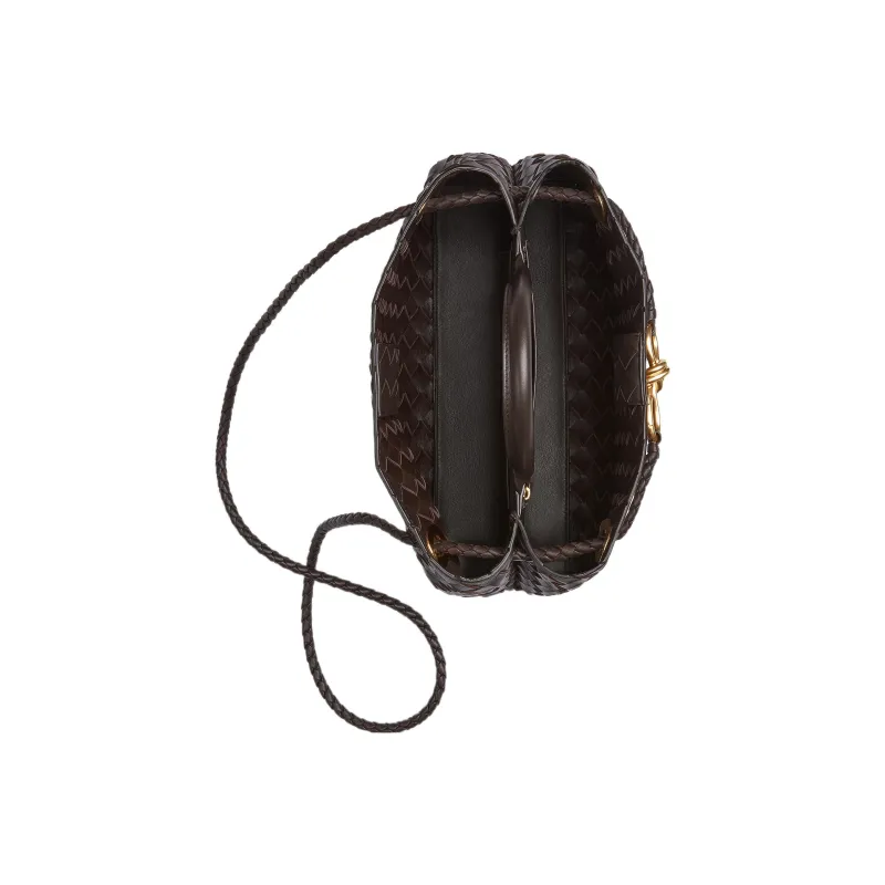 Bottega Veneta Small East/West Andiamo Fondant-3