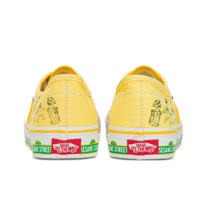 Vans X Sesame Street Authentic Shoes 'Yellow'-4