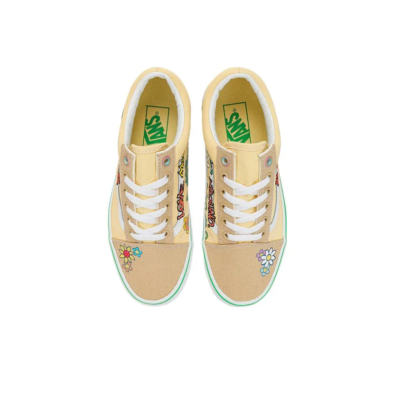 Vans Old Skool Sesame Street Natural 'Yellow Beige'-2
