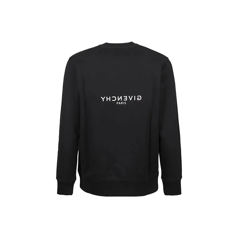 Givenchy Reverse Logo Printed Crewneck Sweatshirt-1