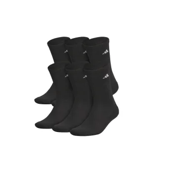 Adidas Free Shipping With AdiClub Athletic Cushioned Crew Socks 6 Pairs
