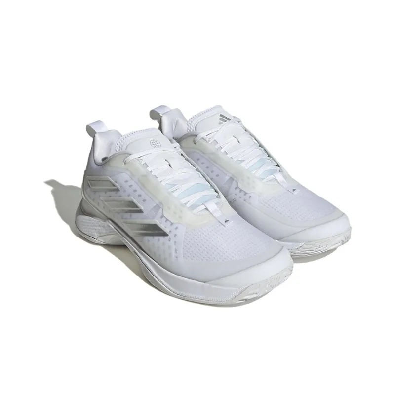 Adidas Avacourt Cloud White Silver Metallic Women's-2