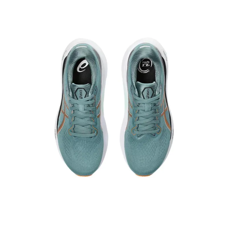 Asics Gel Kayano 30 Foggy Teal Bright Orange-4
