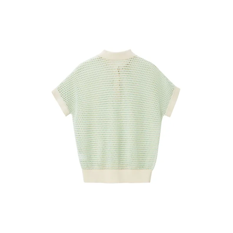 OVV Knitwear Women's Mint Green With 17 Mosaic-1