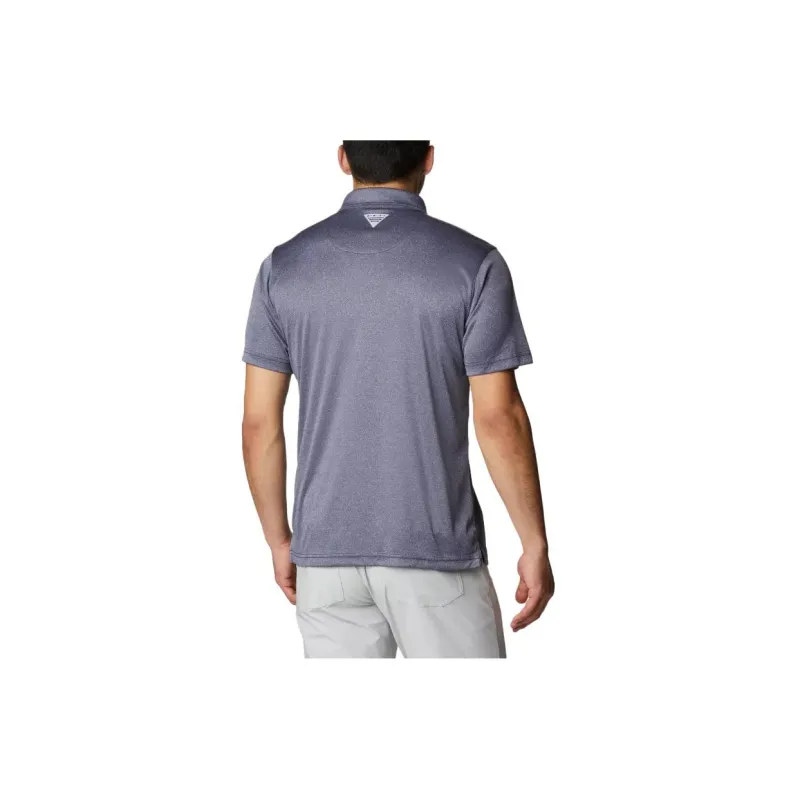 Columbia Hike Polo Shirts Men Slate Gray-2
