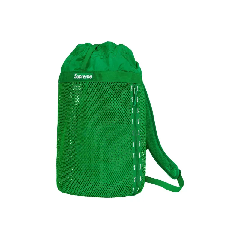 Supreme Polyester Backpack Regular Unisex Green-1