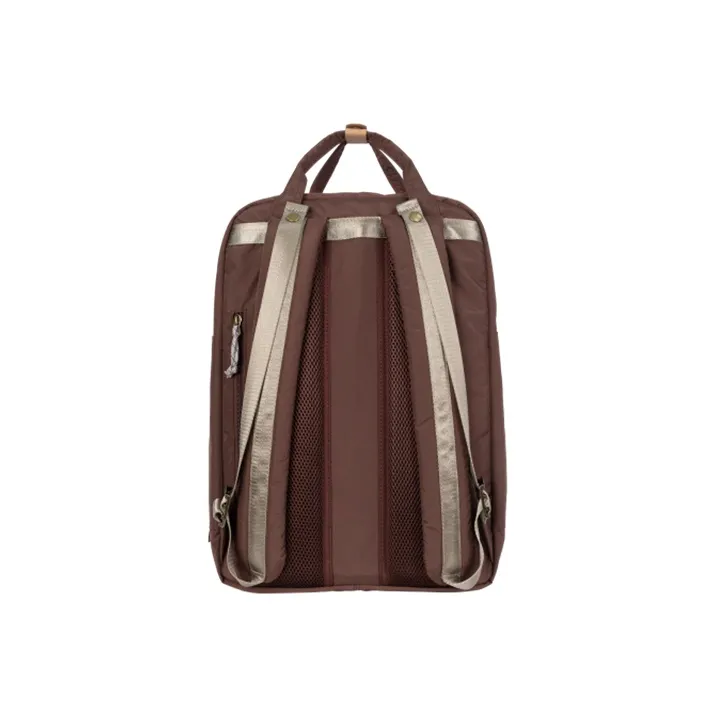Doughnut Polyester Picnic Bag Backpack Large Size Unisex Dark Blue-10