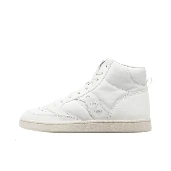 saucony Jazz Court High Premium 'Triple White'