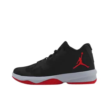 JORDAN B.Fly Black/University Red Wolf Grey