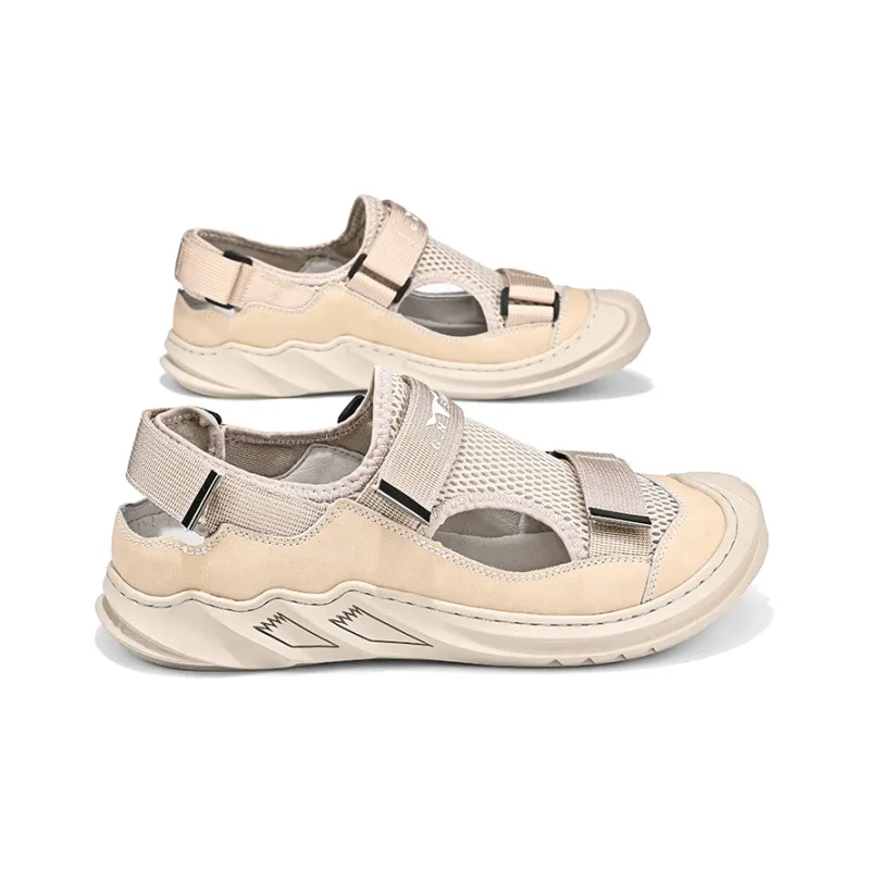 G.N.SHIJIA Casual Shoes Men Low Top Black/Beige-8