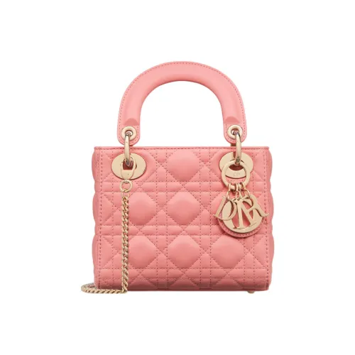 Lady DIOR Handbags Light Pink