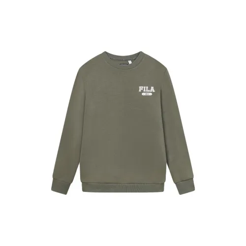 FILA Sweatshirts Men Military Green