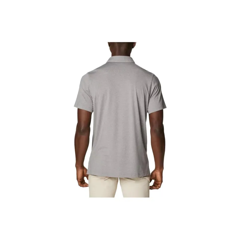 Columbia Polo Shirts Men Gray-1