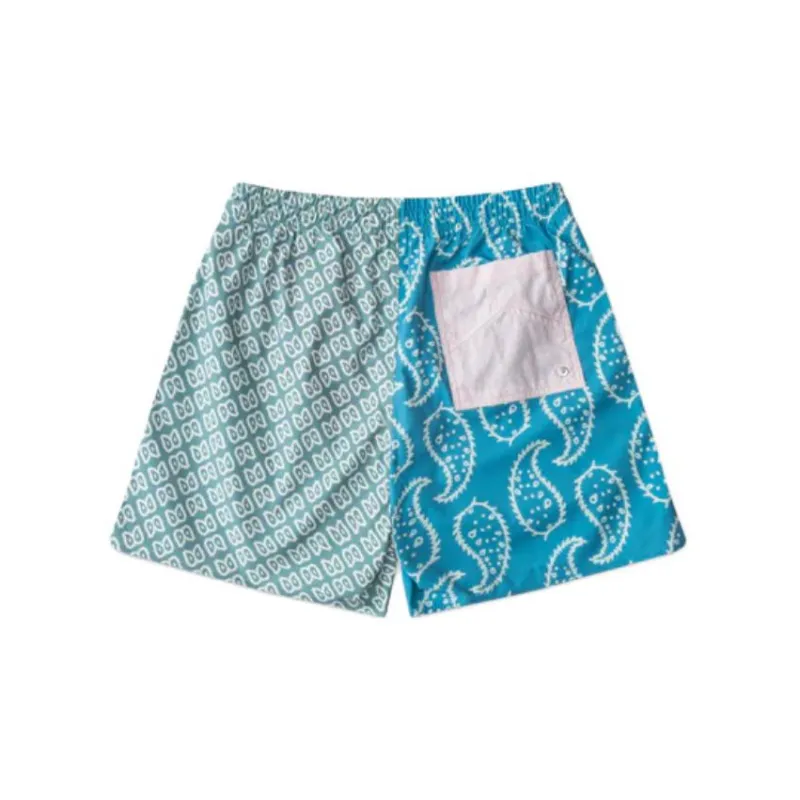 RHUDE Casual Shorts Men Blue-1