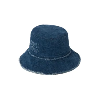 MIU MIU Denim Bucket Hat