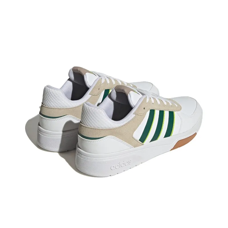 Adidas Neo Tennis Courtbeat Shoes 'Cloud White Collegiate Green'-2