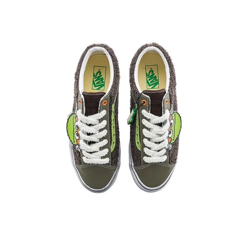 Vans X Sesame Street Style 36 'Brown Olive Green'-2