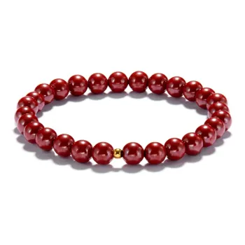 AGOVSKI Reconstructed Cinnabar Bracelets Women's