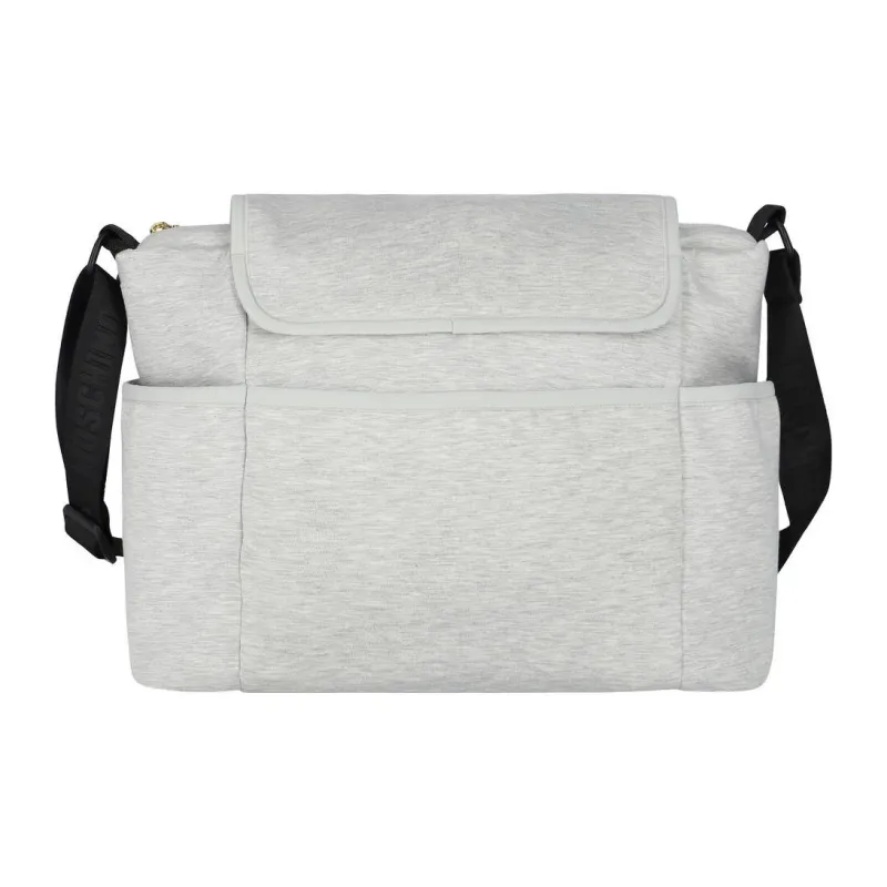 MOSCHINO Crossbody Bag Shoulder Bag Unisex Mixed Color Gray-3