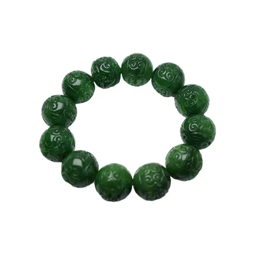 LANPIN Hetian Jade Hetian Jade Bracelets Men's Jasper-1