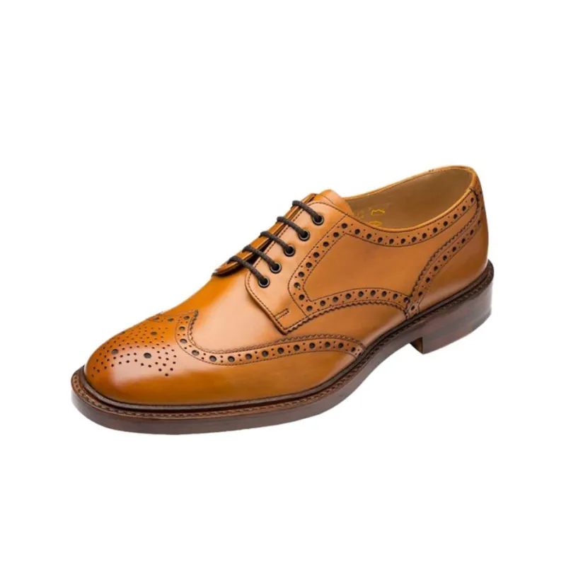 LOAKE Dress Shoes Men Low Top Brown-2