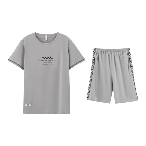 X-QINGE Men Pajama Sets