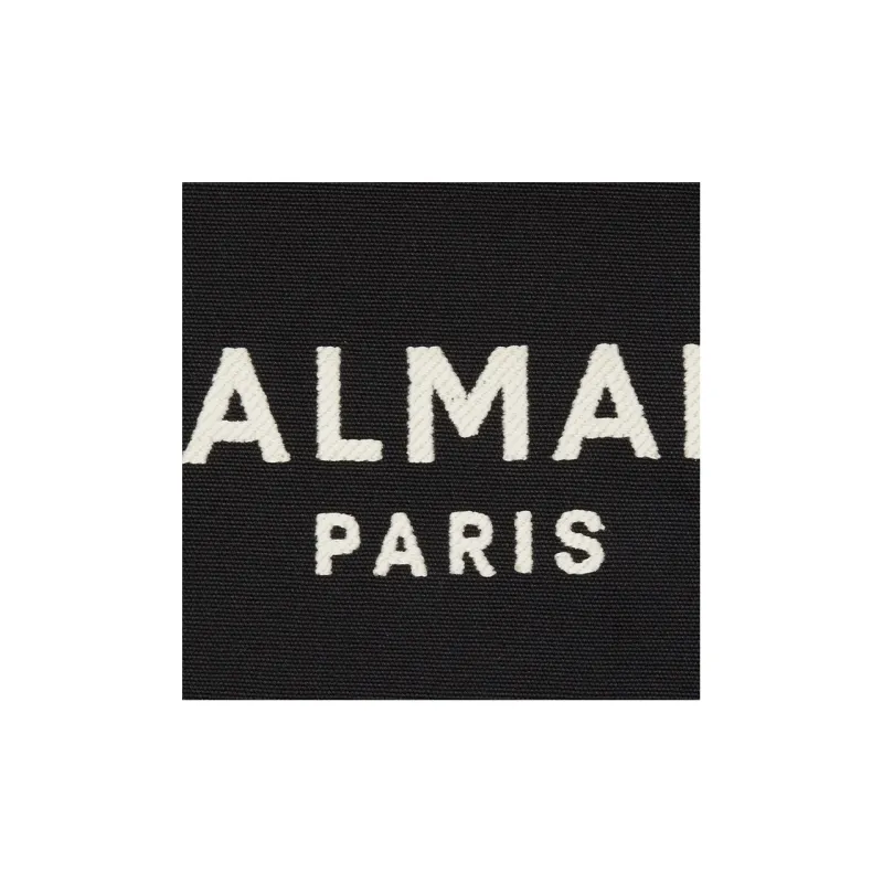 BALMAIN B Army Monogrammed Tote Bag-4