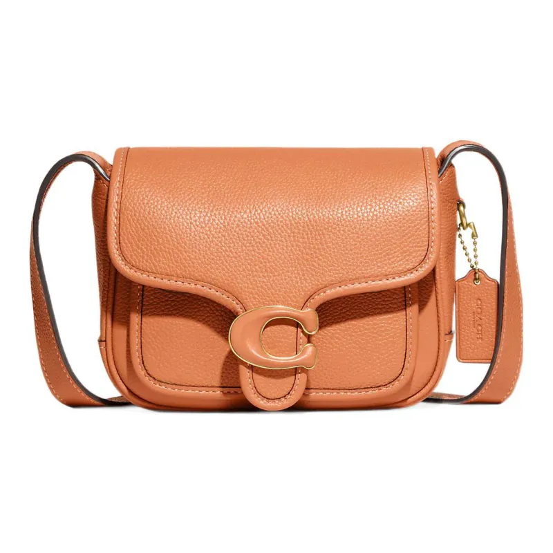 COACH Tabby Cow Leather Messenger Bag, Shoulder Bag, Crossbody Bag Small Size Women's Orange-0