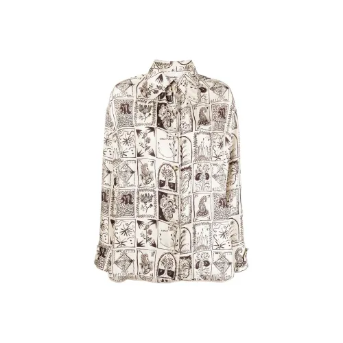 NANUSHKA Ocelot-print Oversized Shirt