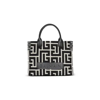 BALMAIN B ARMY Leather Shoulder Bag Crossbody Bag Handbag Women's Black