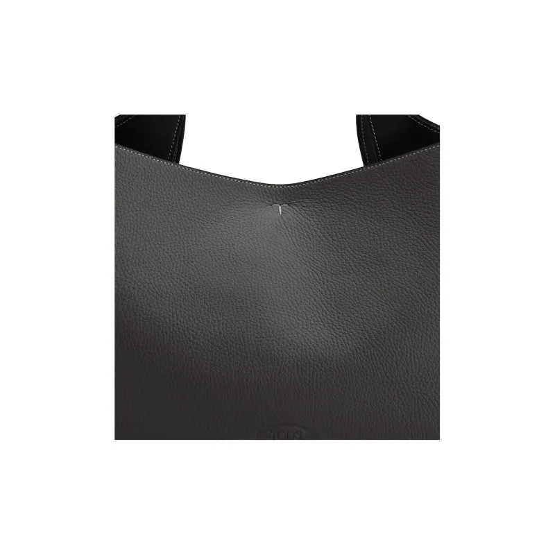 TOD'S T Timeless Logo Plaque Medium Tote Bag-3