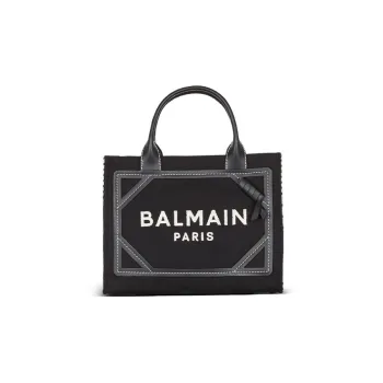 BALMAIN B-Army Monogrammed Tote Bag