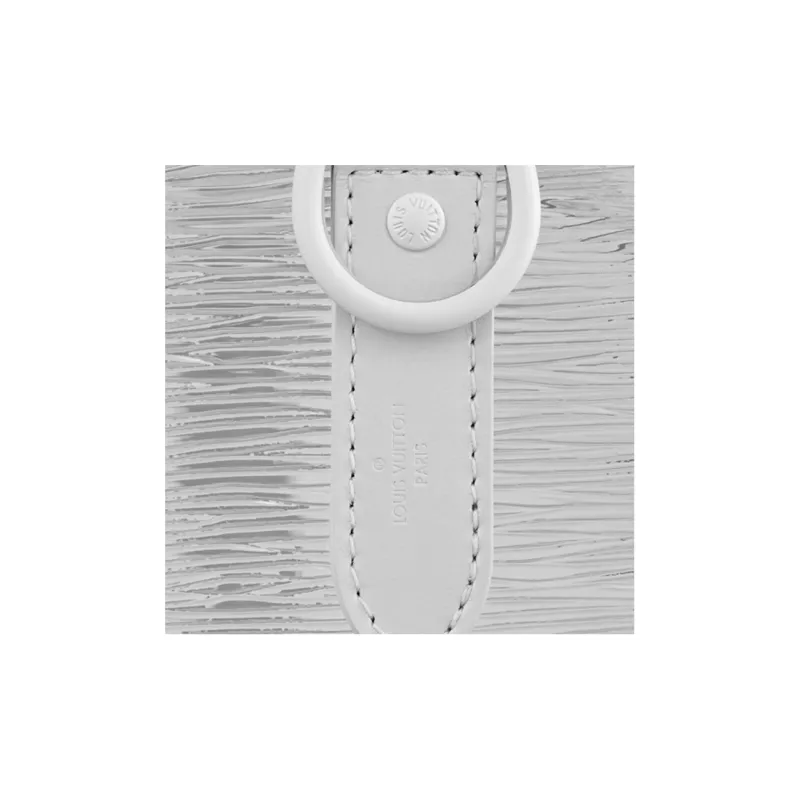 LOUIS VUITTON Keepall Bandouliere Wavy 50 Epi Plage White-5