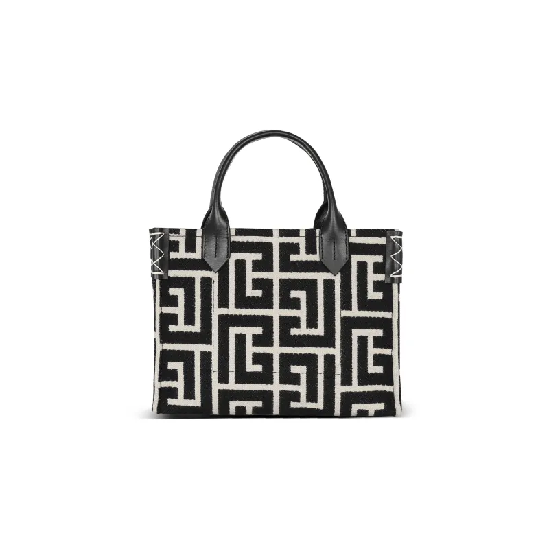 BALMAIN B ARMY Leather Shoulder Bag, Crossbody Bag, Handbag Women's Black-2