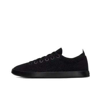 Allbirds Tree Piper Warm And Wear-Resistant Low-Top Skateboard Shoes Women's All Black