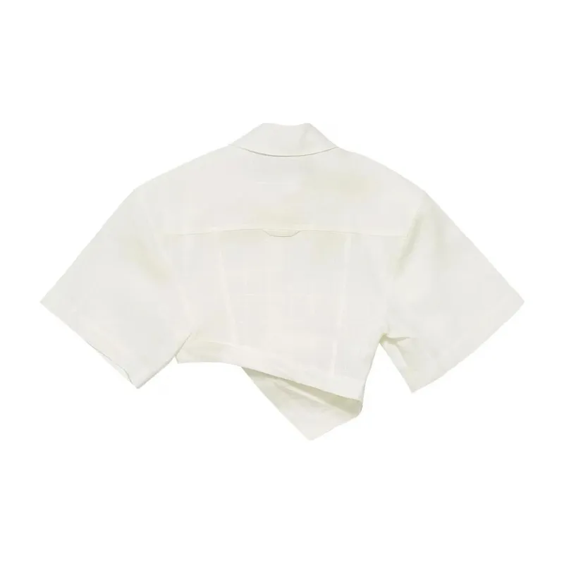 Jacquemus La Chemise Capri 'Ecru'-1