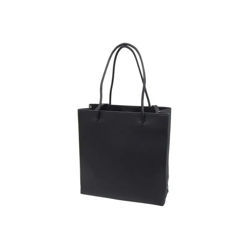 Balenciaga Calfskin Tote Bag Shopping Bag Shoulder Bag Handbag Regular Women's Black-5