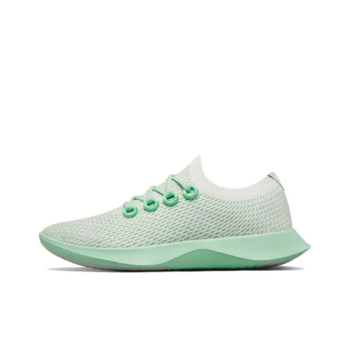 Allbirds Tree Dasher Casual Shoes Men Low-Top Whirlwind Green
