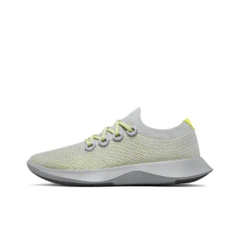 Allbirds Tree Dasher Cushioning Breathable Low-Top Sports Casual Shoes Men's Gray Yellow