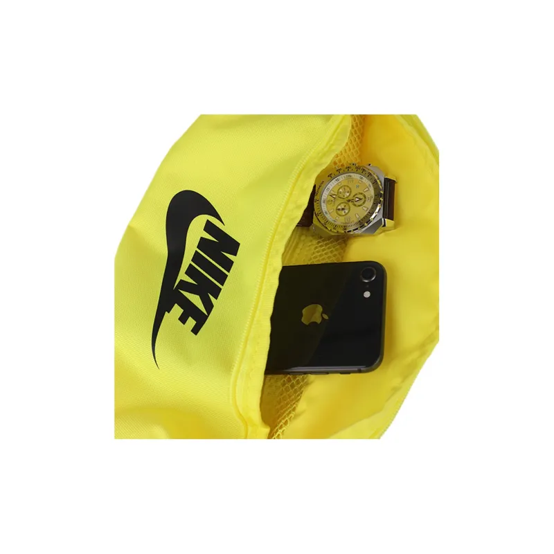 Nike Polyester Sling Bag, Crossbody Bag, Fanny Pack Regular Unisex Bright Yellow-4