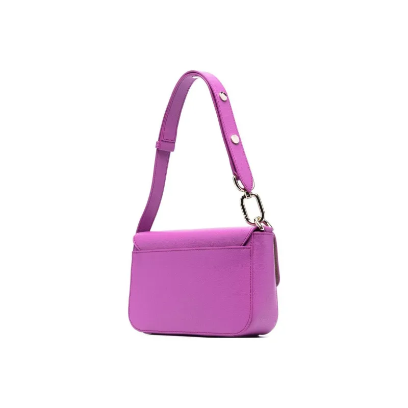 Furla Metropolis Collection Calfskin Handbag Shoulder Bag Women's Purple-3