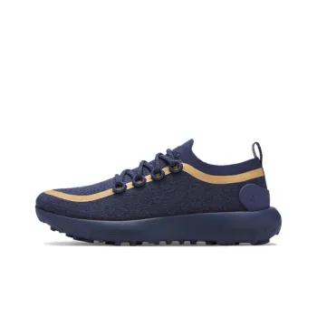 Allbirds Trail Runner SWT Mizzle Shock-absorbing And Waterproof Low-Top Sports Casual Shoes Men's Blue