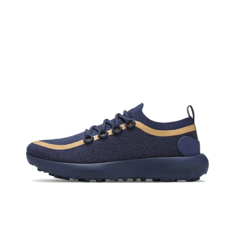 Allbirds Trail Runner SWT Mizzle Shock-absorbing And Waterproof Low-Top Sports Casual Shoes Men's Blue-0