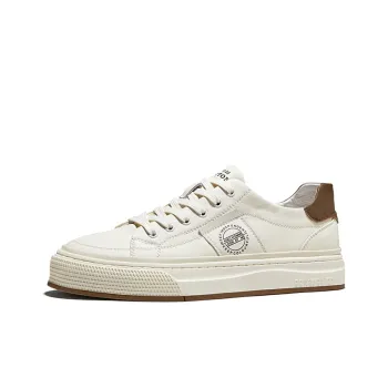 Hautton Jeans Stylish Skateboarding Shoes Men's White