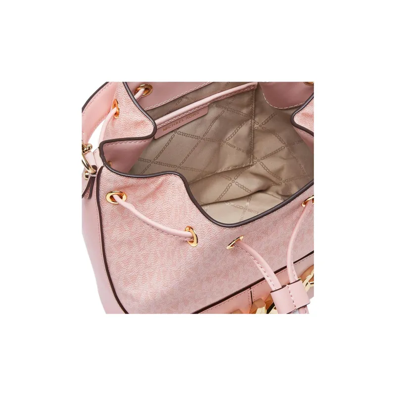 MICHAEL KORS MICHAEL KORS Luggage Collection Cow Leather Bucket Bag, Shoulder Bag, Crossbody Bag, Handbag Women's Pink-3