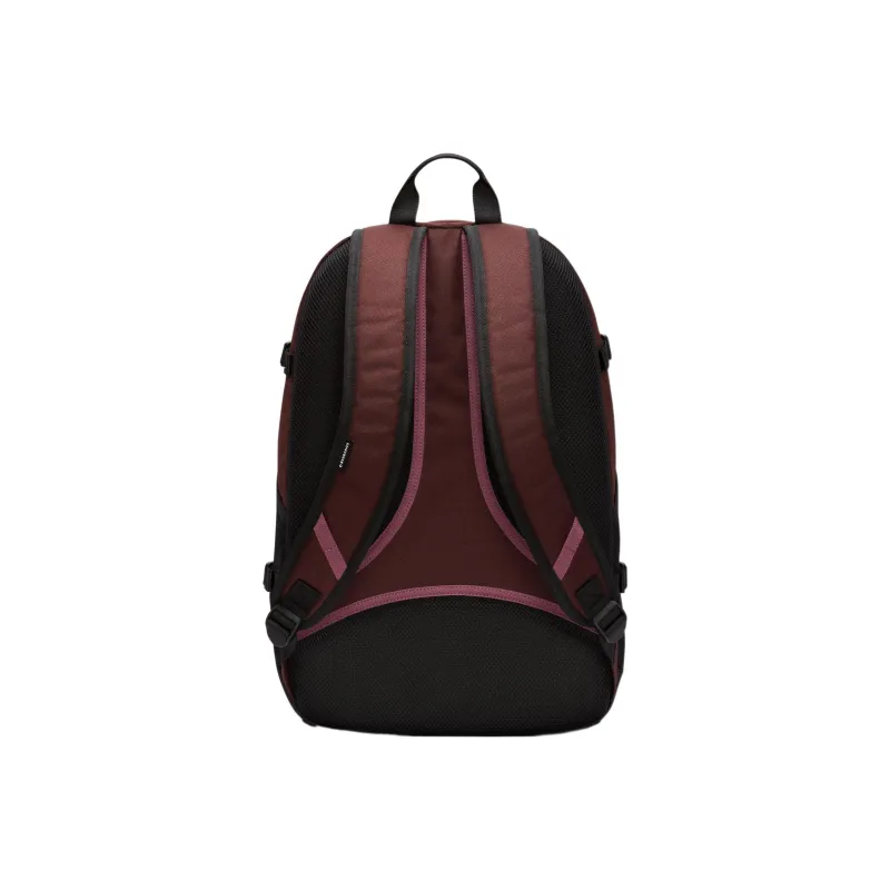 Converse Straight Edge Recycled Polyester Backpack Unisex Maroon-4